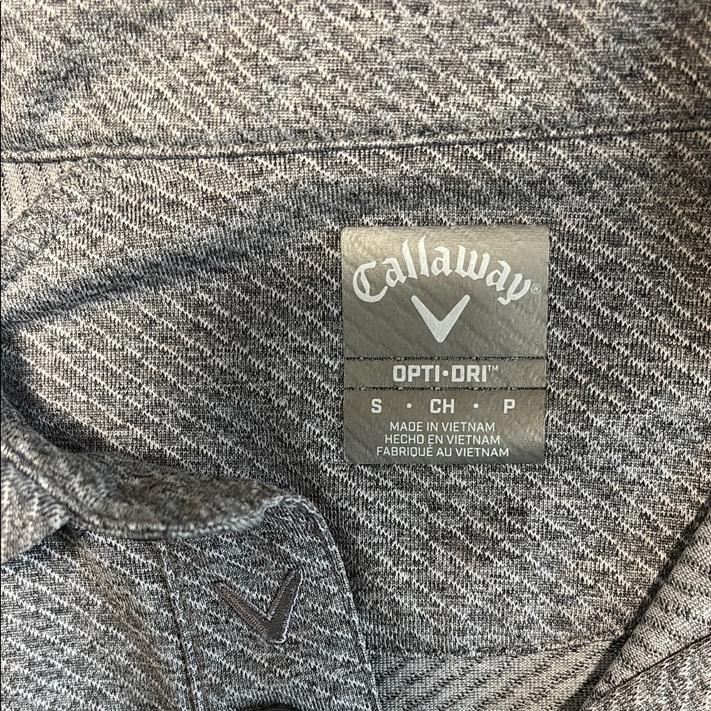 Callaway Men's Gray Polo Shirt - Picture 4 of 7